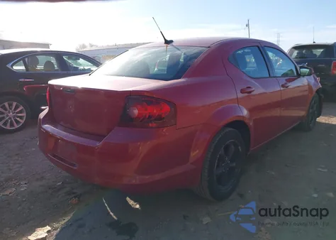 2011 Dodge Avenger Mainstreet из США, поврежденный, VIN 1B3BD1FBXBN560837